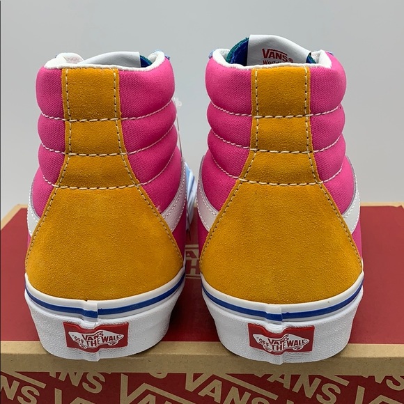 VANS SK-8-HI Suede/Canvas Multi/Brig men’s - Picture 5 of 16